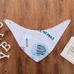 صورة بافتة سكارف 3 طبقات ومشمع للأطفال - سيموني منقوش
