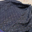 صورة ساتر الرضاعة جينز وجهين وشبكة تهوية - أسود جينز منقوش