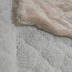 صورة بورت مبطن فرو مجسم 3D من سنافر – أبيض (أوف وايت) أشكال
