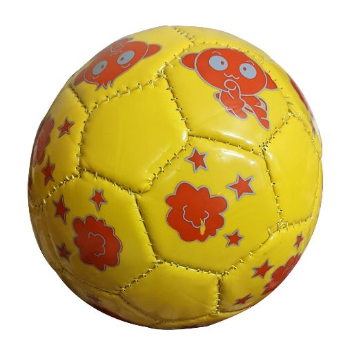 كرة قدم جلد  للأطفال الصغار – أصفر