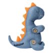 صورة لعبة ديناصور دمية محشوة من ماكيدرايز – بترولي×برتقالي