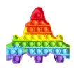 صورة لعبة فقاعات بابلز سيليكون أشكال للأطفال – ألوان متعددة