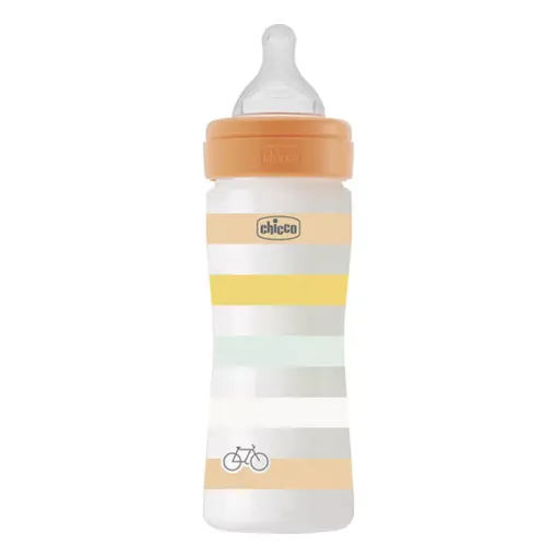 Picture of Chicco well being plastic bottle +2m 250 ml – Blue